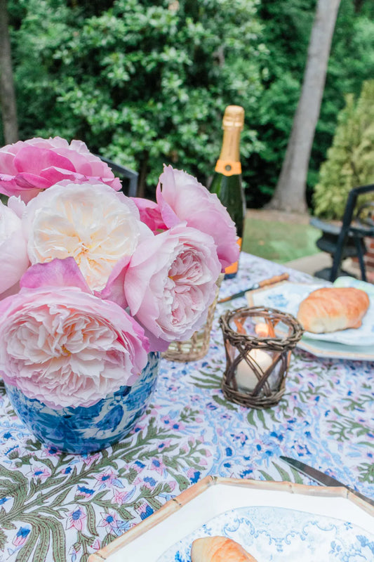 A Rainbow Sherbert Tablescape