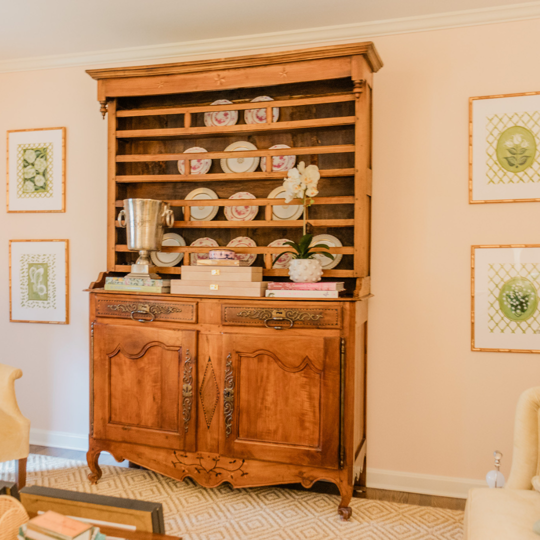 Tennis House Butterfly En Vert Art Print