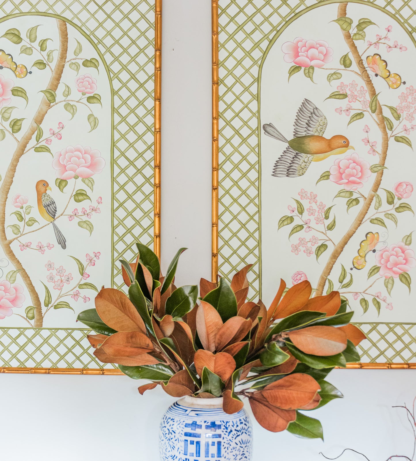 Chinoiserie Panel Print Pair | Le Jardín De Elizabeth