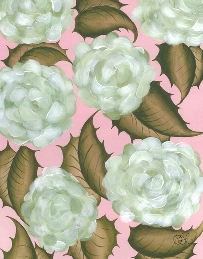 Hydrangeas En Fleur Original