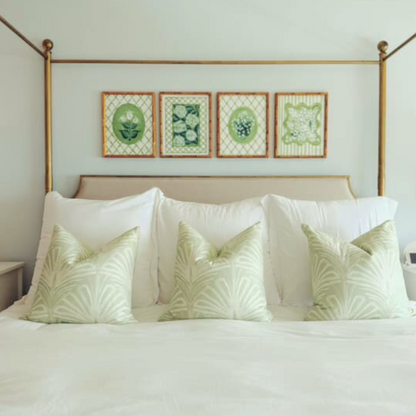 En Vert Botanical Prints Set of Four