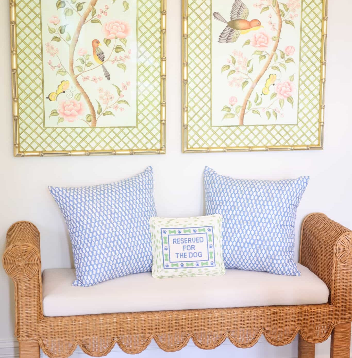 Chinoiserie Panel Print Pair | Le Jardín De Elizabeth