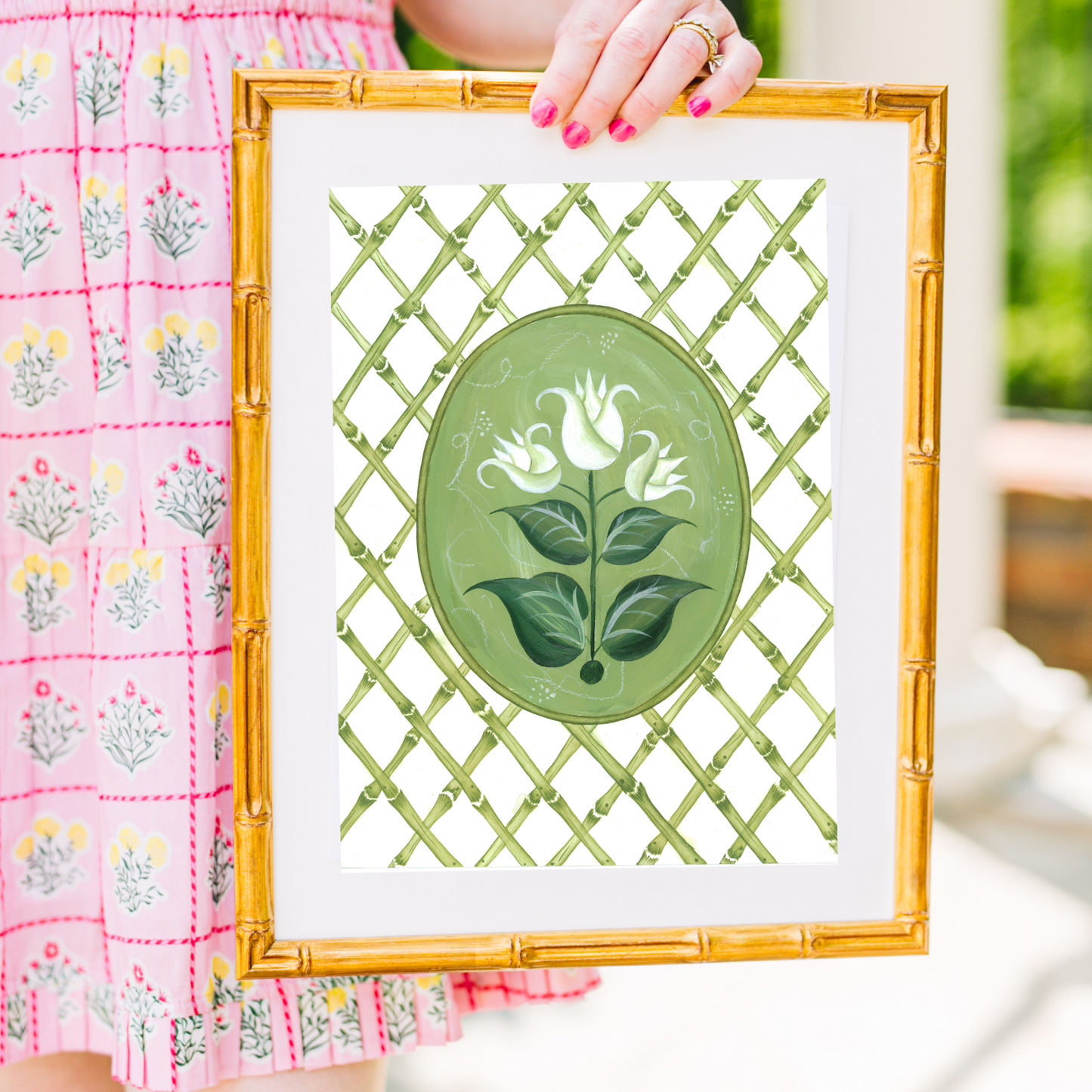 En Vert Botanical Prints Set of Six